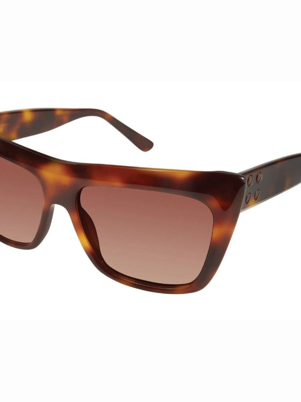 Gwen Stefani L.A.M.B. LA513 Tortoise Frame / Brown Gradient Lens Sunglasses